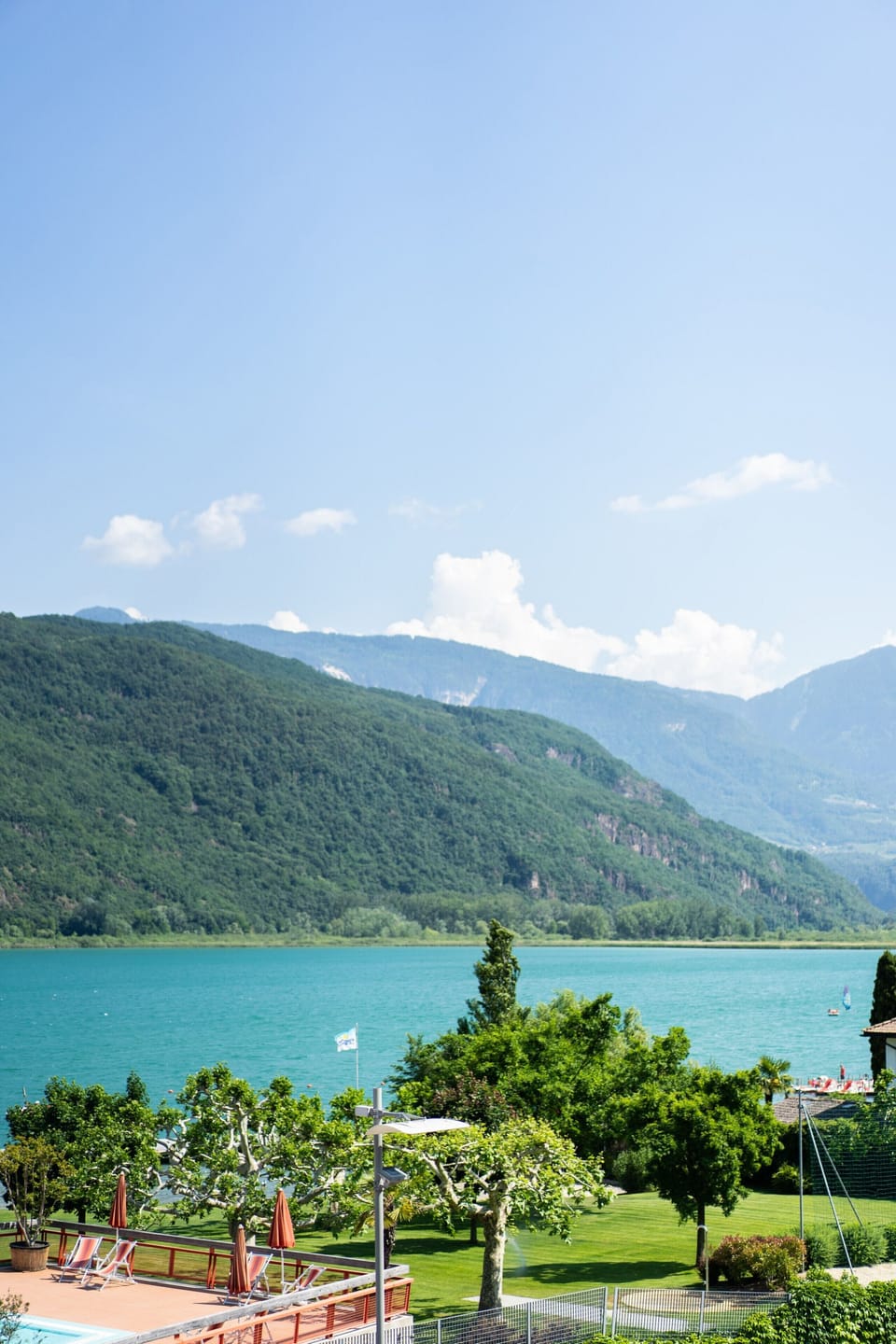 Lakeshore and green spaces