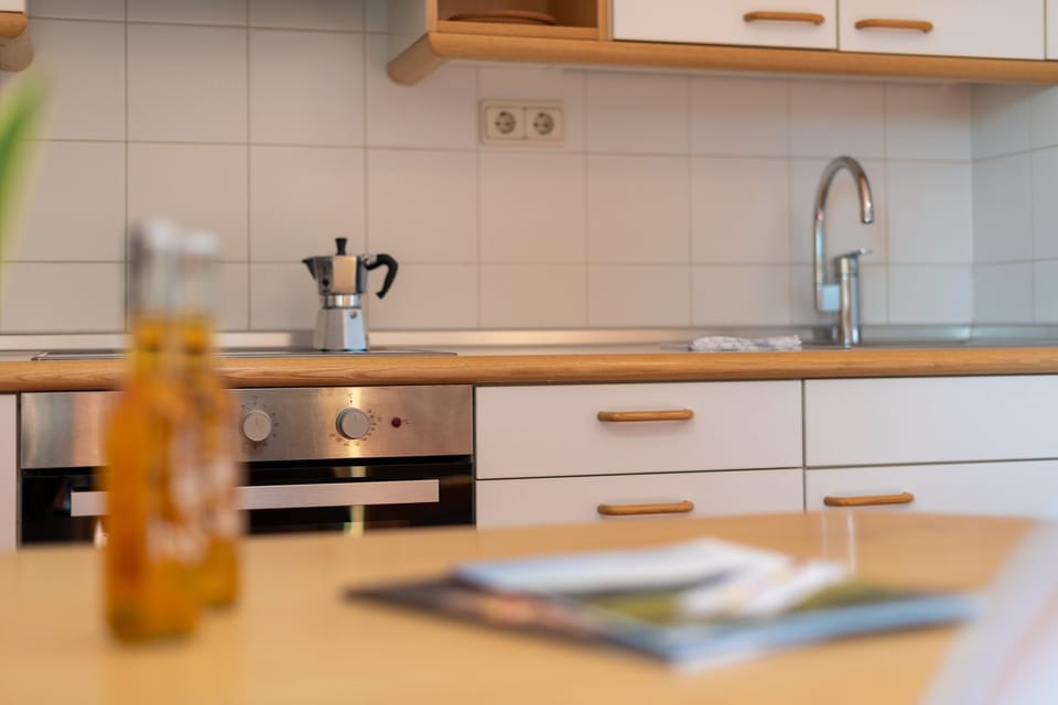 Kitchen in light wood