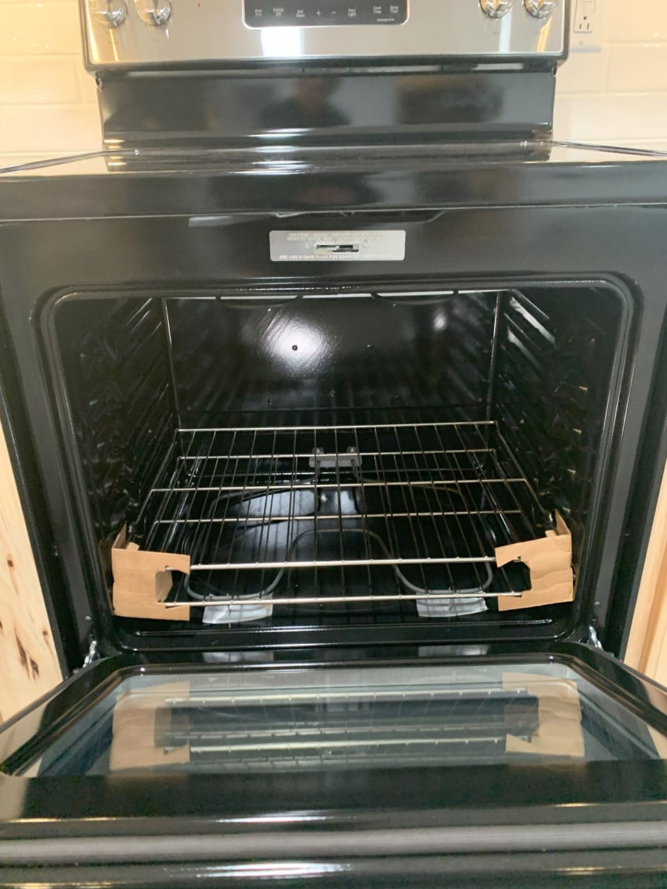 brand new oven