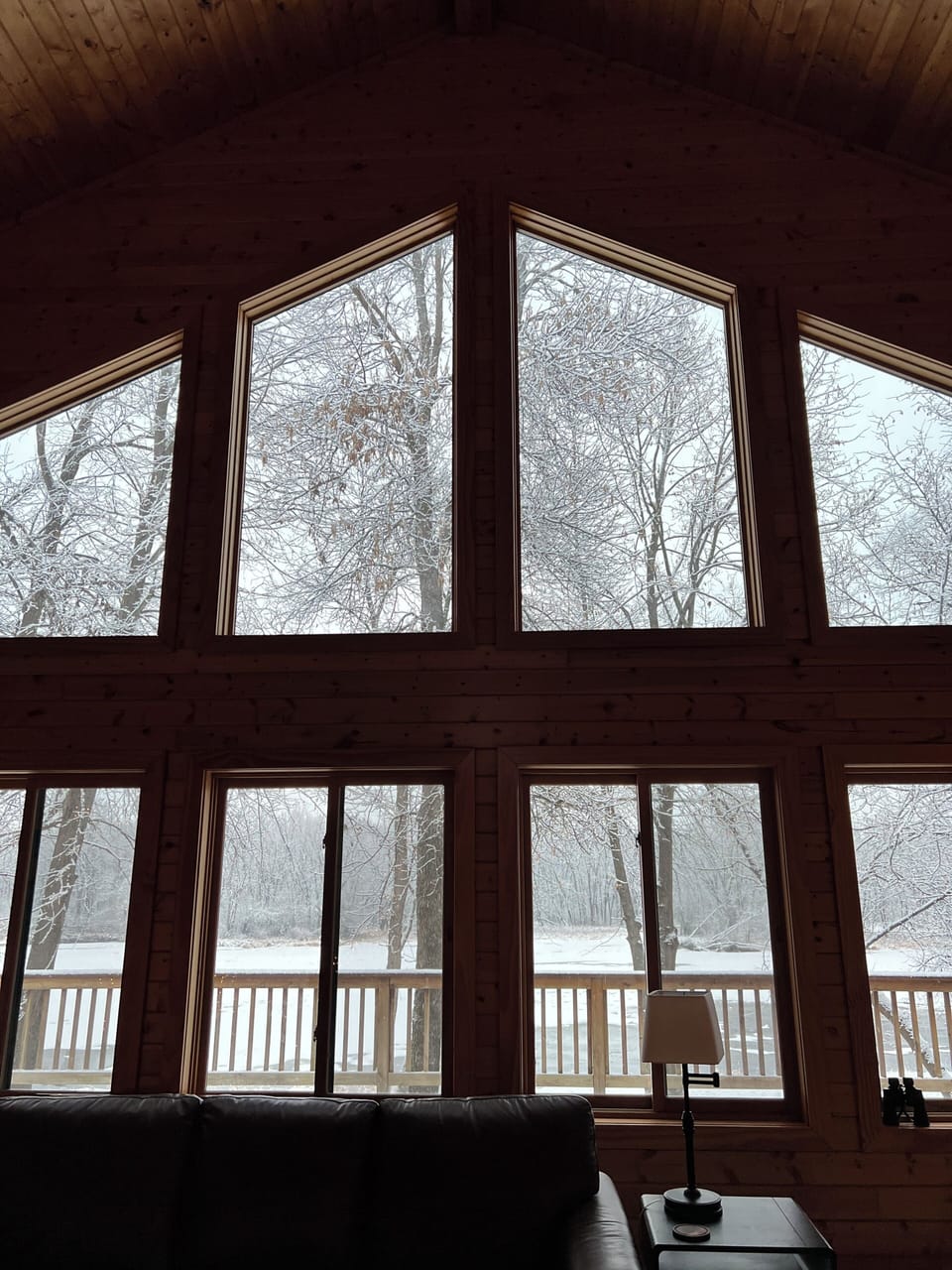Winter north view