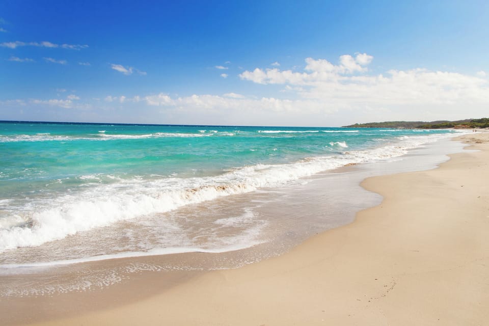 The clear blue sea of Salento