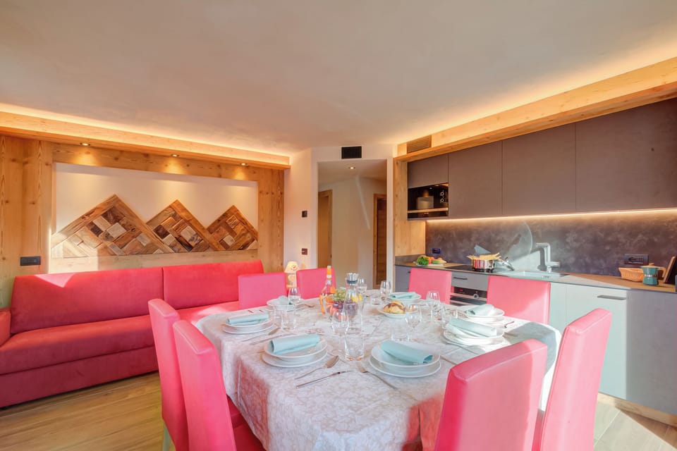 Kitchen and dining area