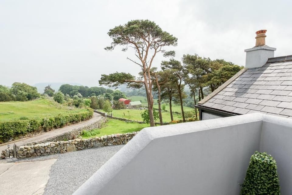 View of entrance drive from Master bedroom