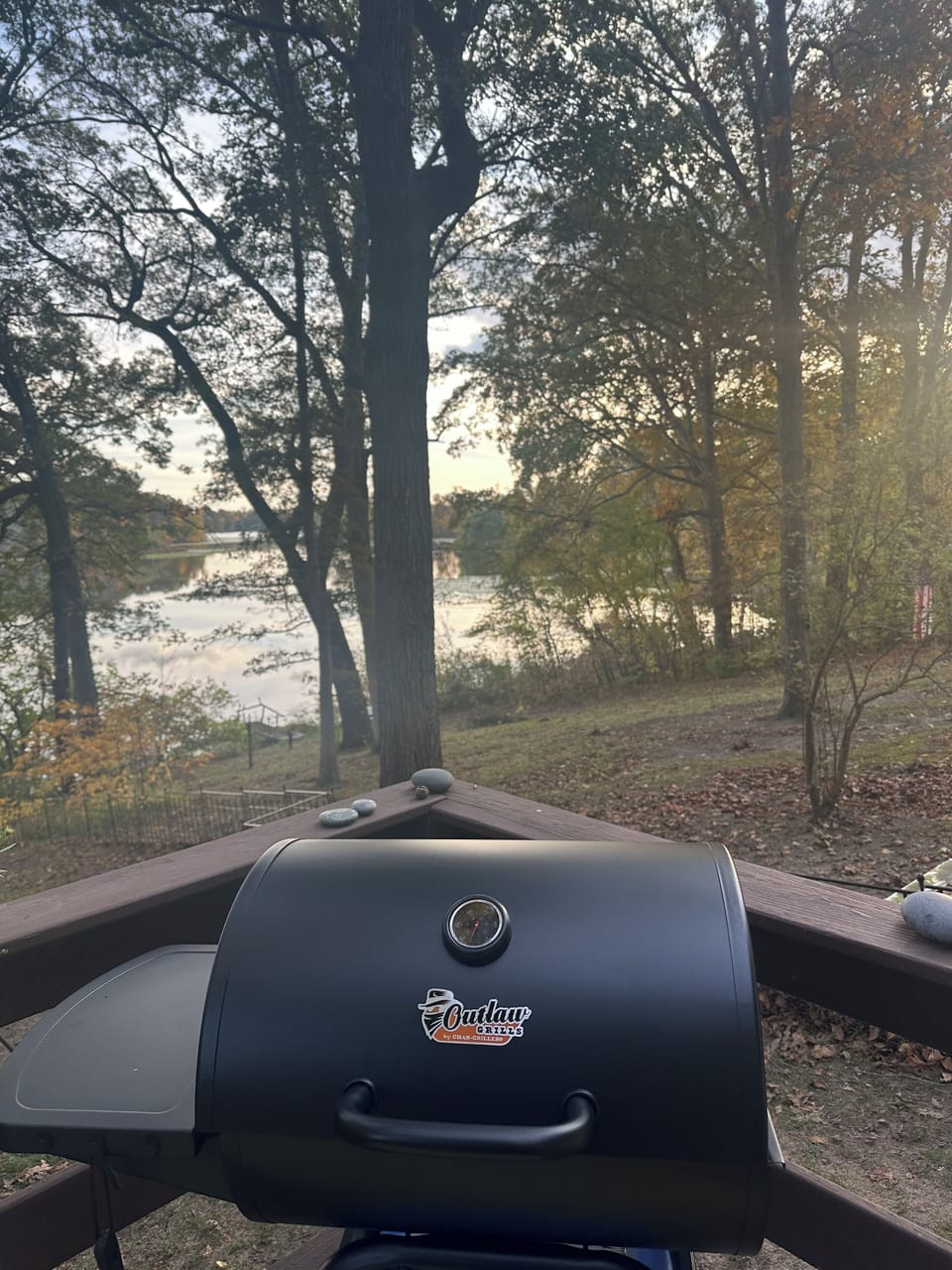Charcoal grill (bring your own charcoal and lighter fluid)