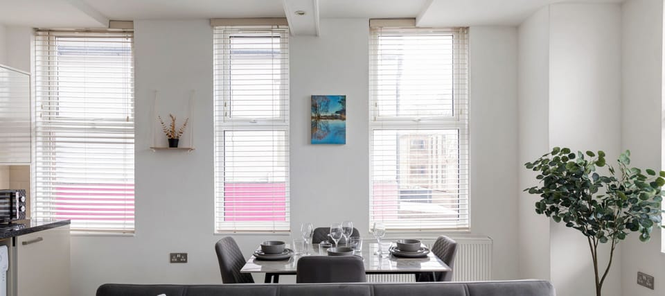 Lounge & Dining at Livra Estate Short Lets & Serviced Accommodation