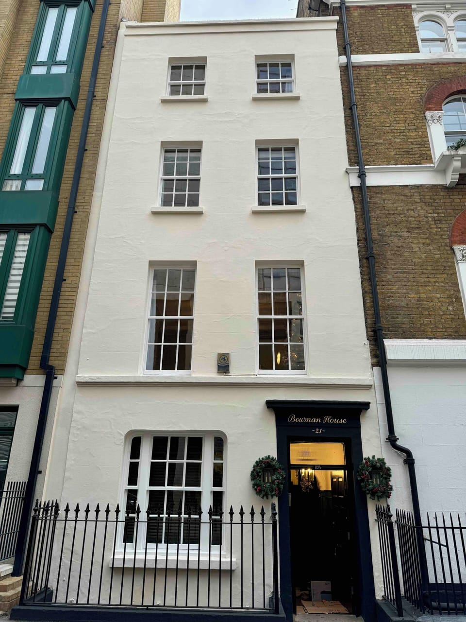 Exterior of the Private Townhouse