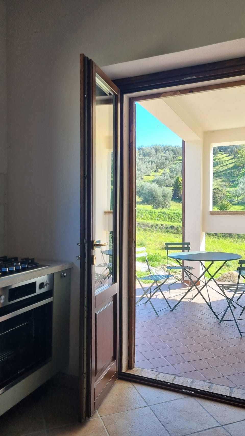 Kitchen balcony