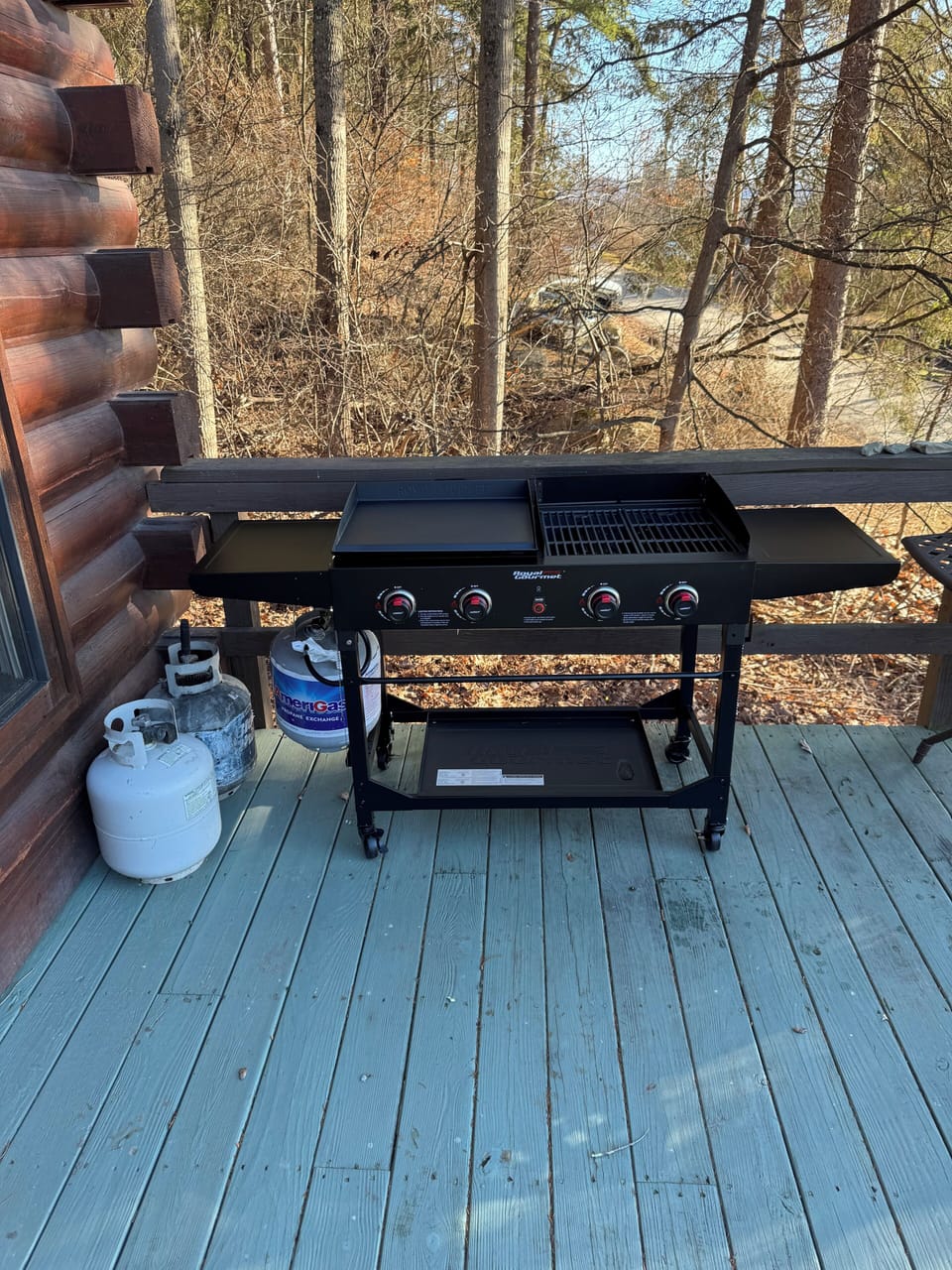 Grill and griddle