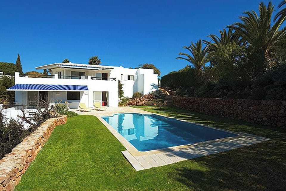 Pool and villa