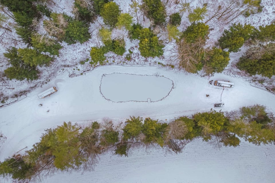 Camp Greenwood is home to two tiny houses: Sage House and Thistle House. 