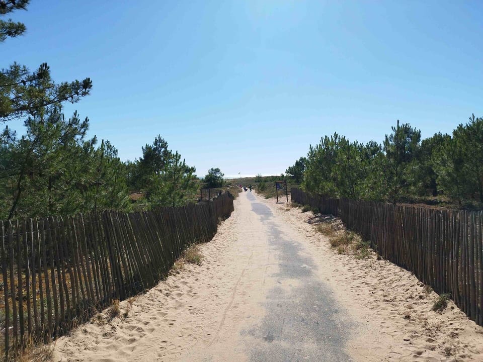 Chemin plage