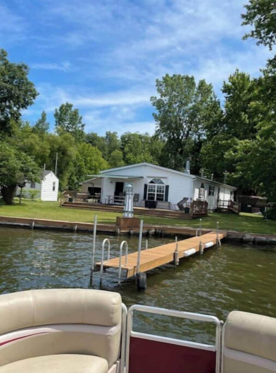 Home from the lake