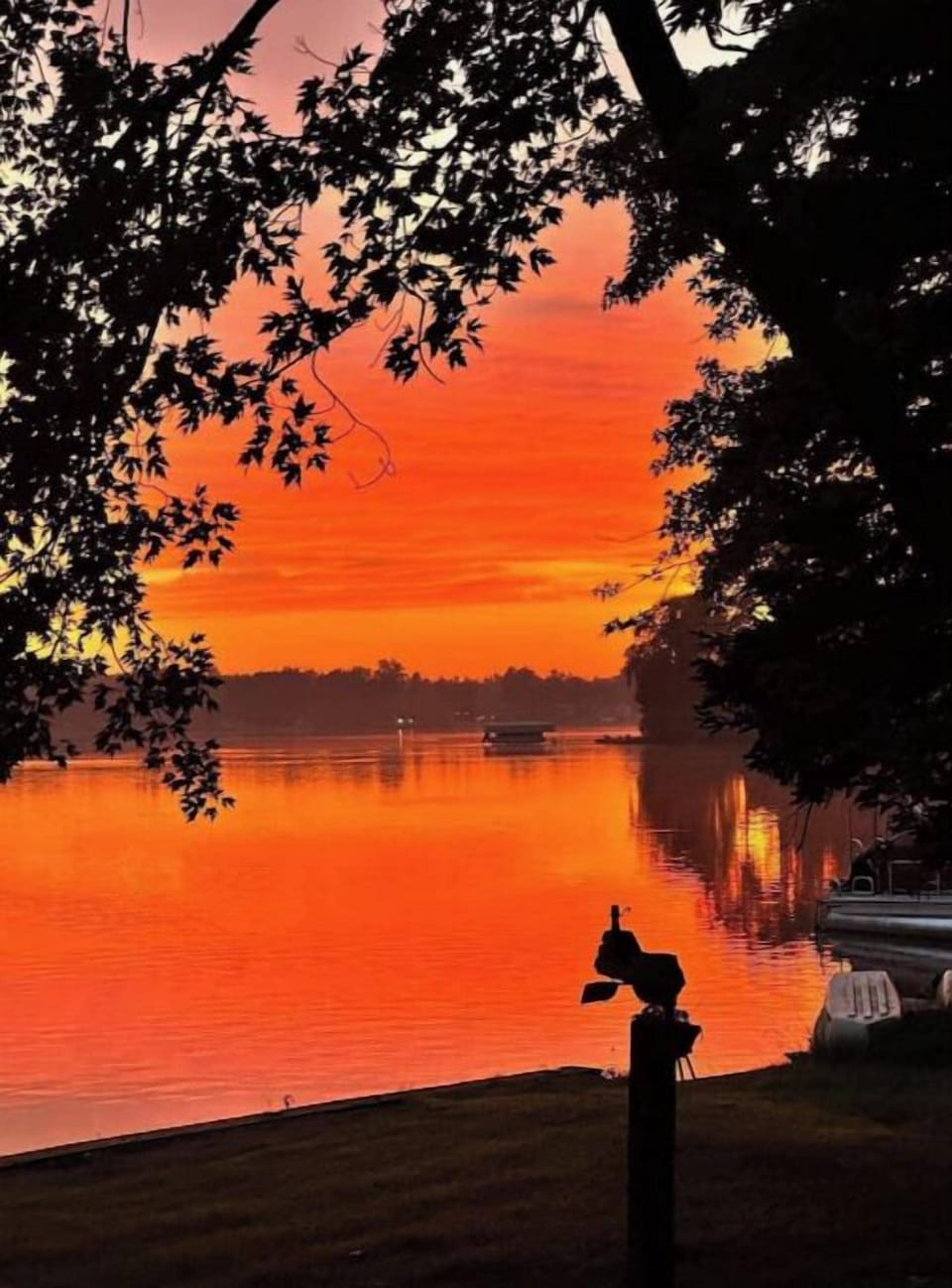 Sunrise on the lake