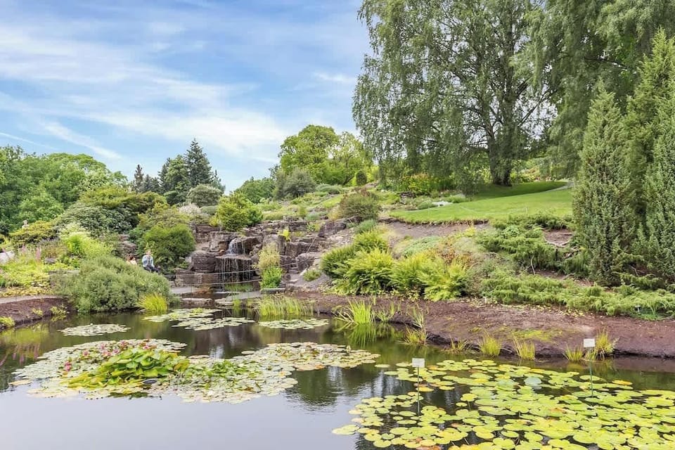 Den botaniske hagen ligger likeved.