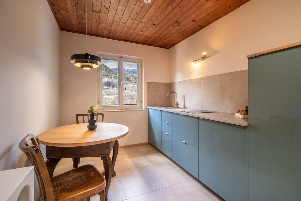 Dining area by the window