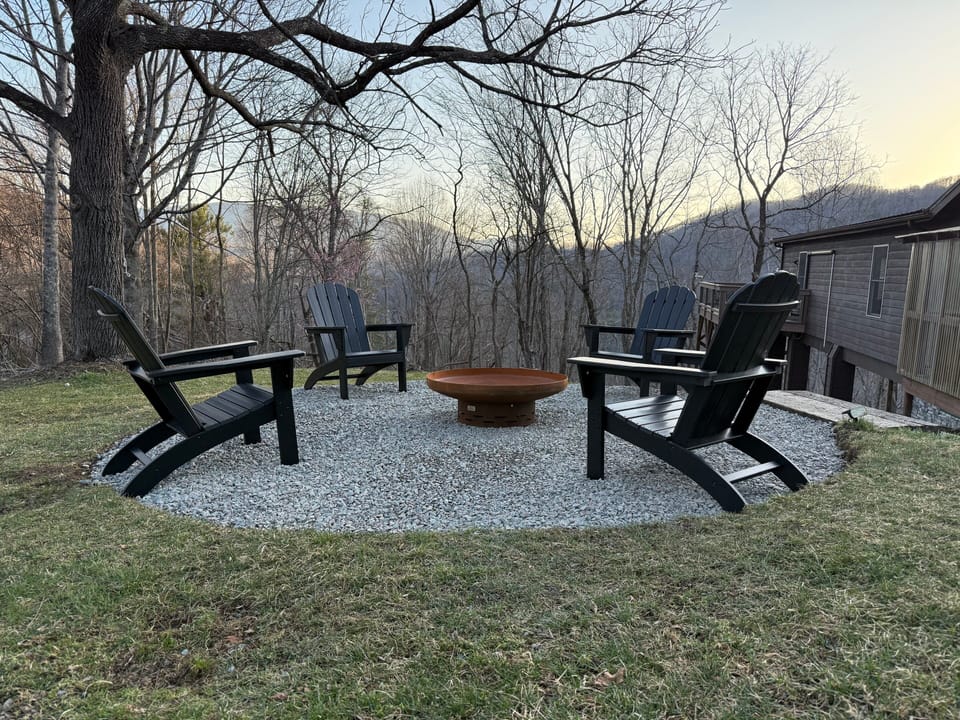 Wood-Burning Fire Pit