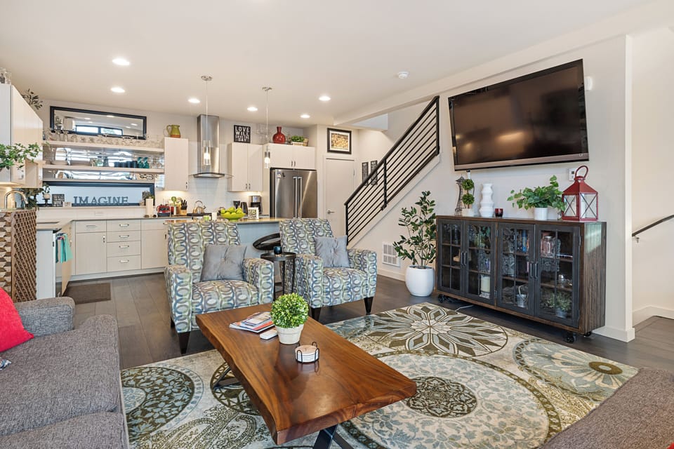 Bright and light living space
