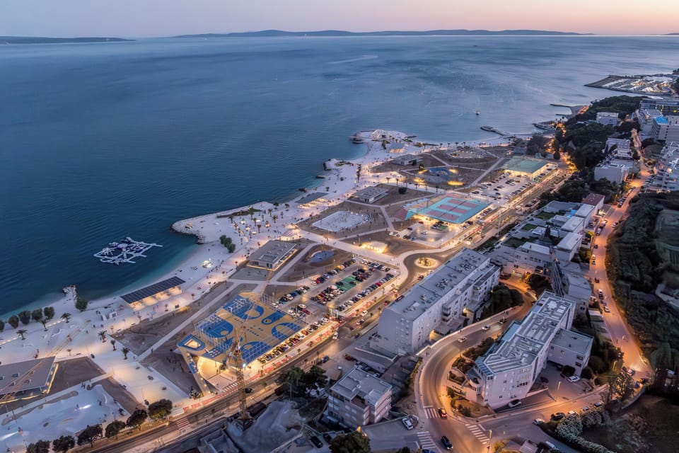 Žnjan Beach in Split.
