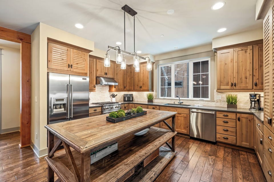 High-end kitchen designed for culinary creativity