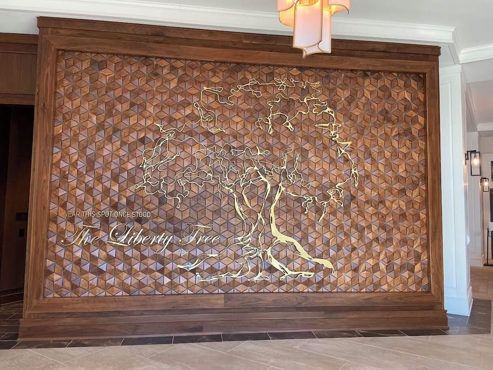 Lobby Liberty Tree Graphic