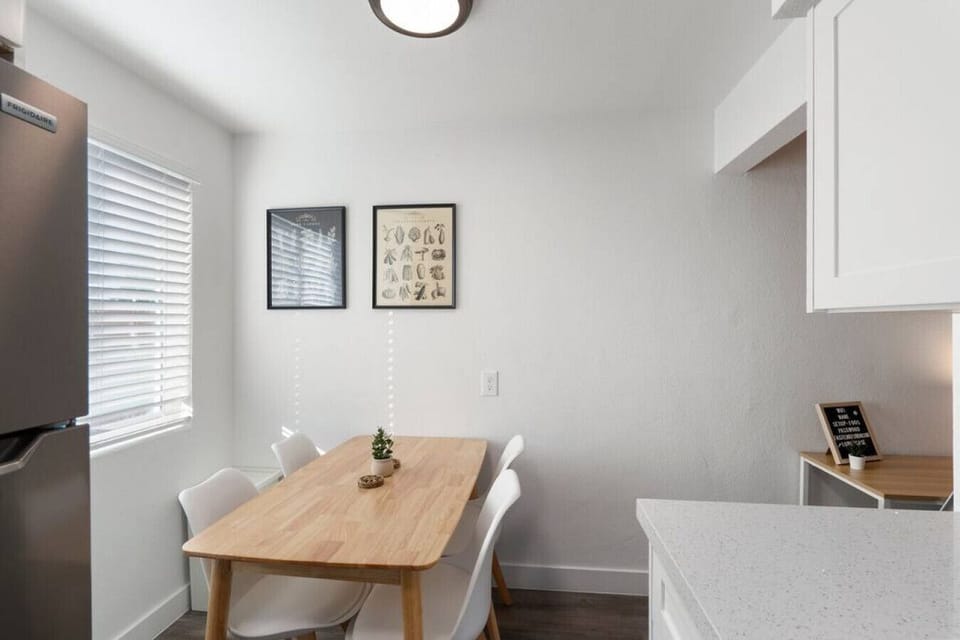 The dining room encourages you to gather with friends, enjoy a drink, and create lasting memories.