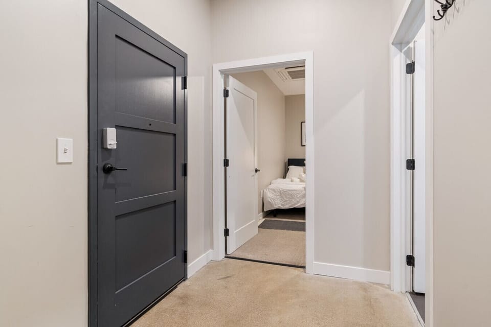 Upon entering, you find a space that feels both luxurious and cozy, perfect for unwinding after a long day.