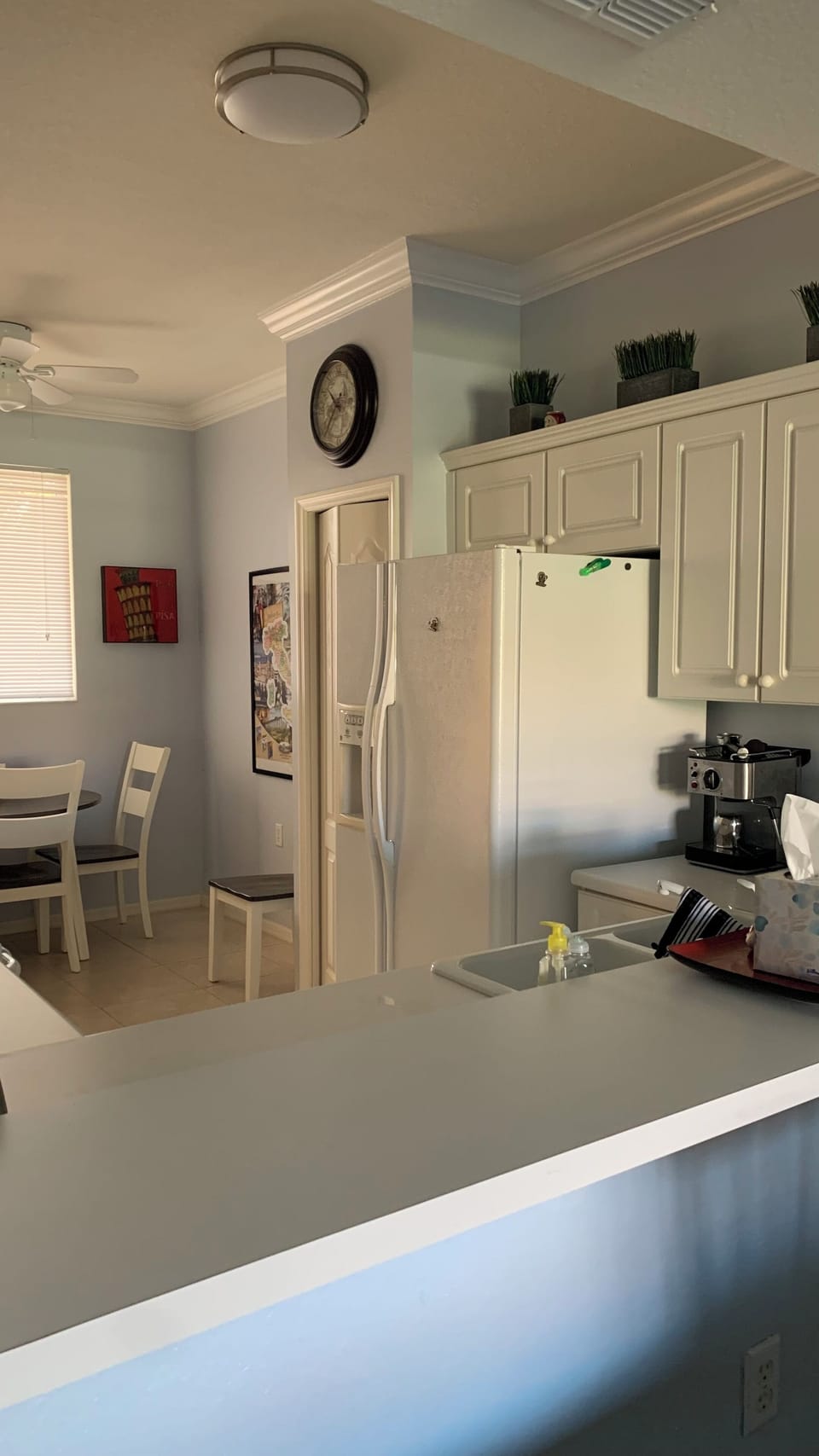 Fully stocked kitchen 