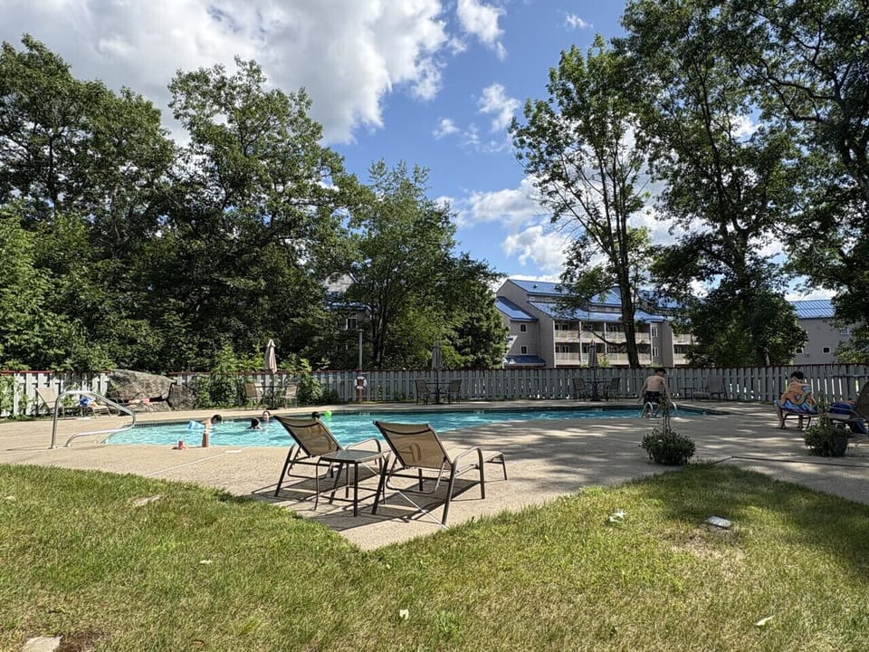 Seasonal outdoor pool