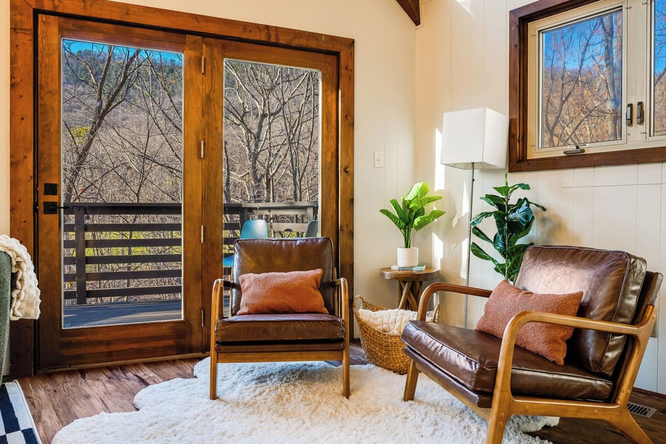 Sitting area in the living room