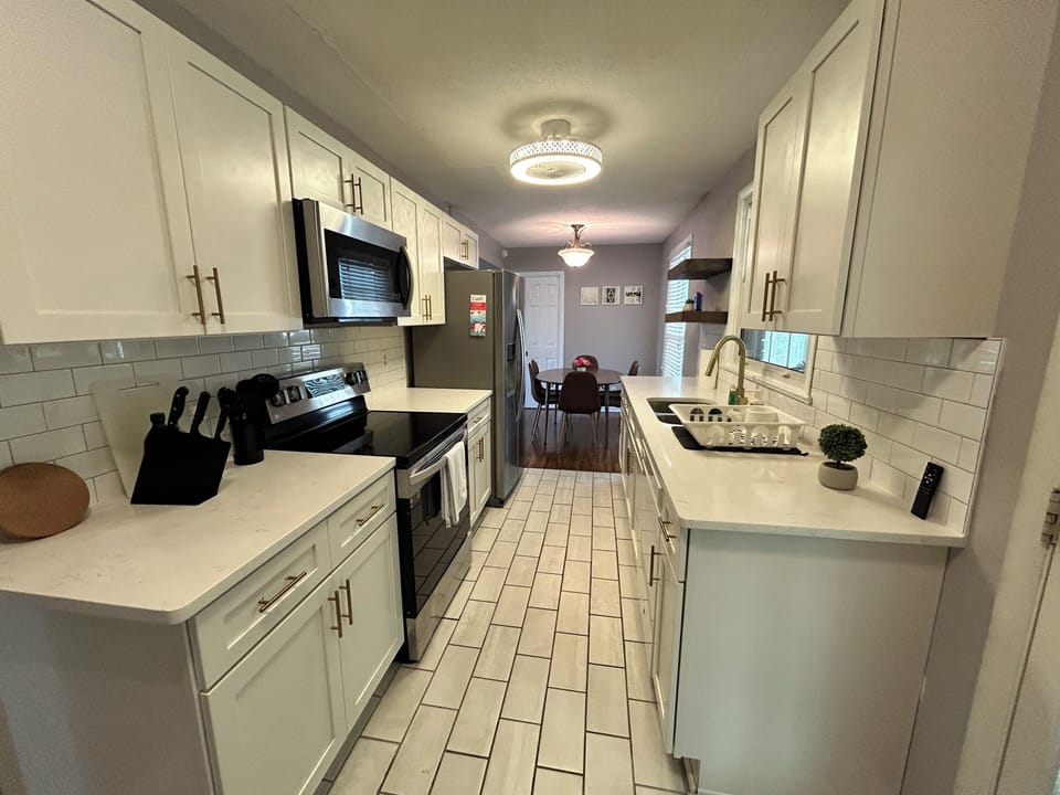 Fully equipped kitchen