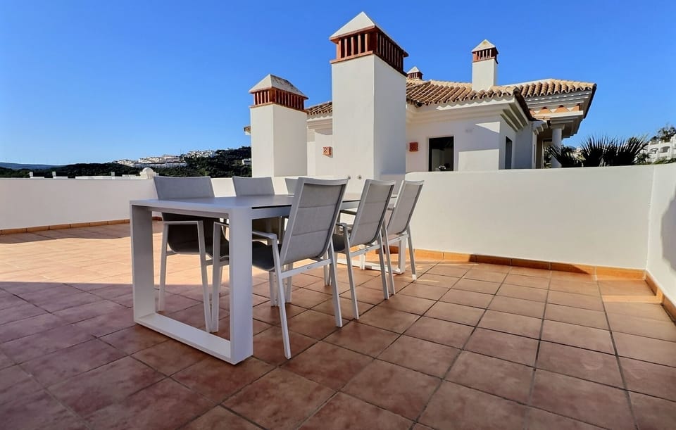 Terrace dining area