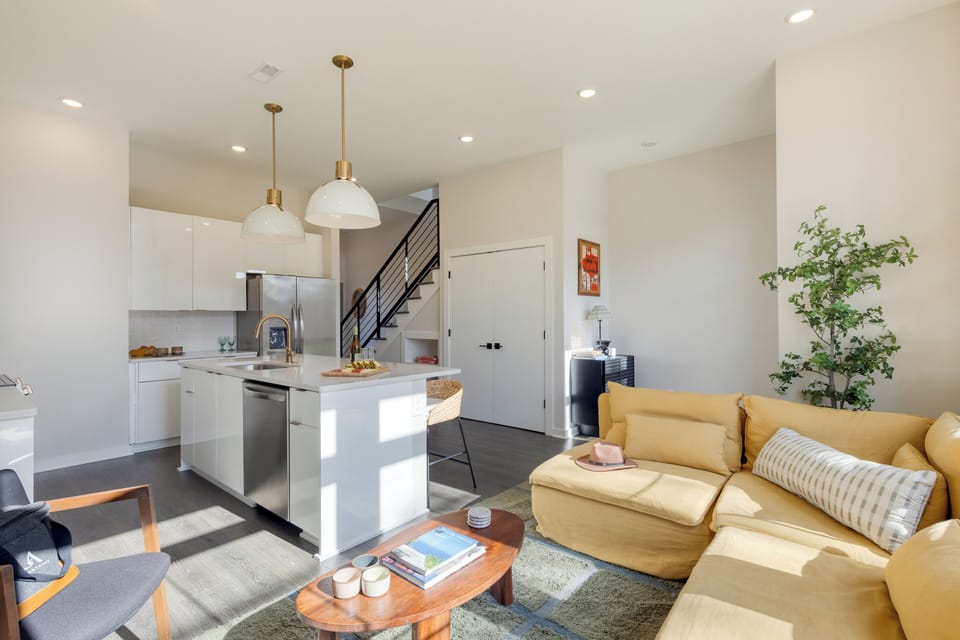Open floor plan.