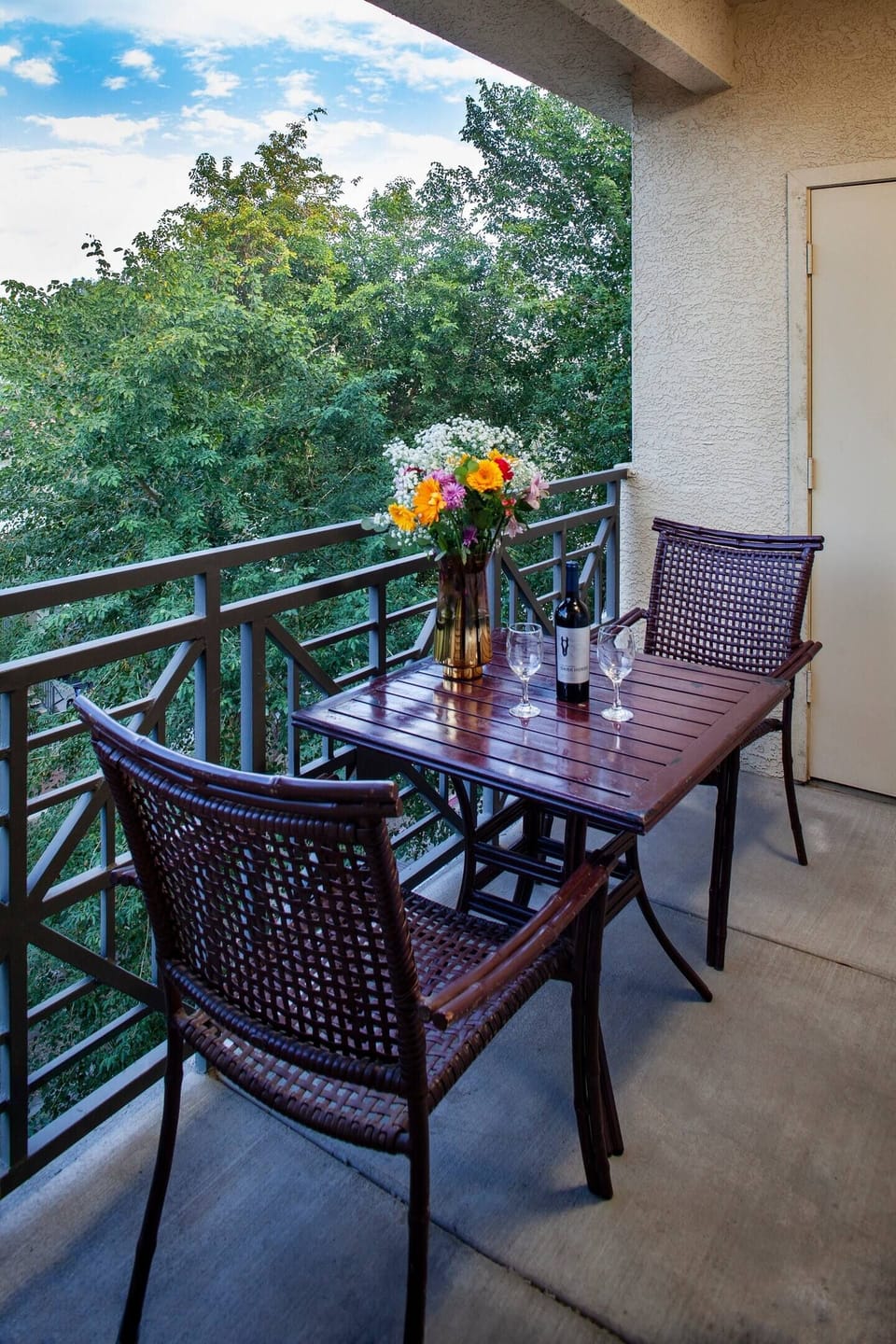 Enjoy the amazing weather of Scottsdale from your own patio!