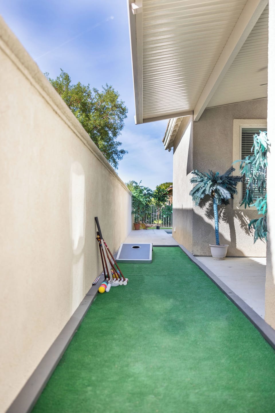 Your 2nd Private Area with Croquet, Golf, and Outdoor Speakers to Enjoy the Experience of Lifetimes