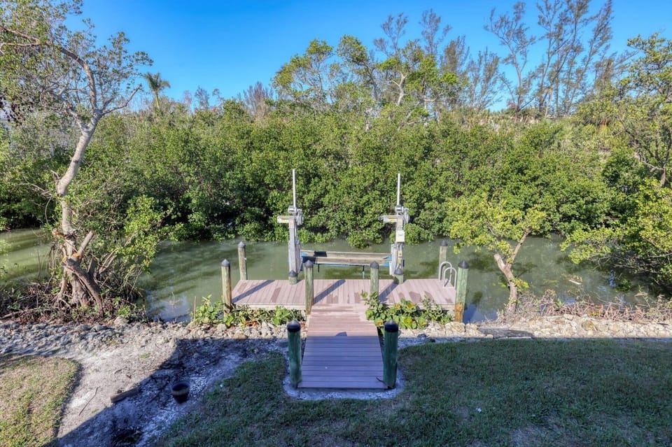 Blue Crane by FVC - Dock