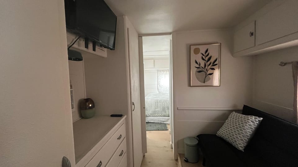 Sitting room with twin size futon
