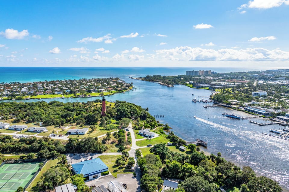 Near Jupiter Lighthouse and some of South Florida's most gorgeous beaches