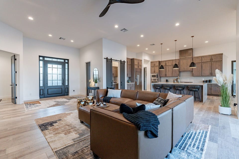 Open floor plan