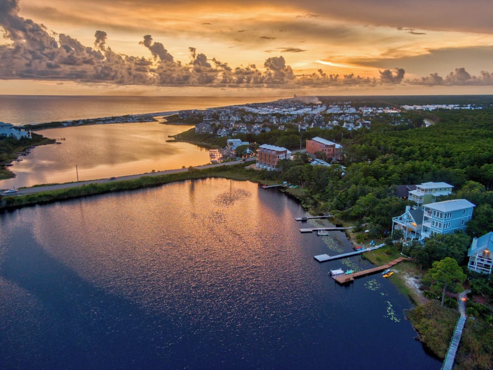 Camp Creek Lake is a coastal dune lakes along the 30a corridor. Coastal dune lakes are a rare natural phenomenon that only occur in a handful of locations around the globe.