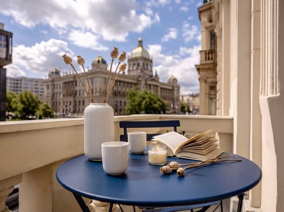 Fantastic view from the balcony
