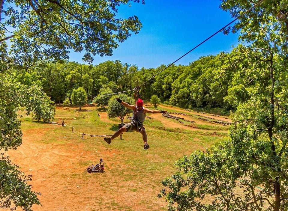Adrenalin Park: Zip-lining, paintball, and more — just 7 minutes away
