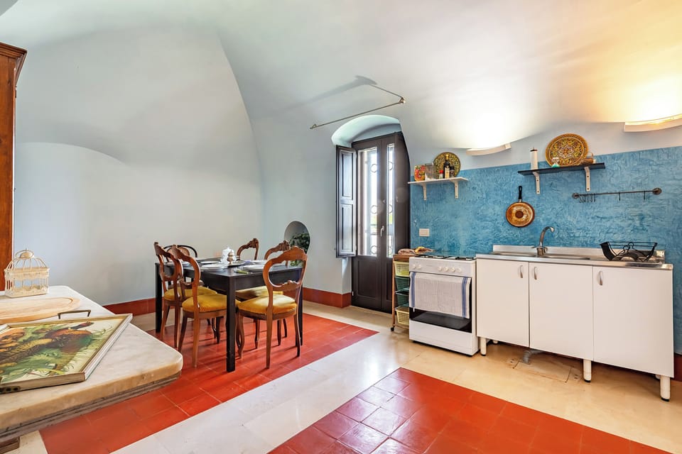 Kitchen and dining area