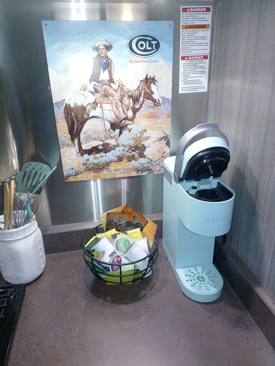 Keurig coffee maker.