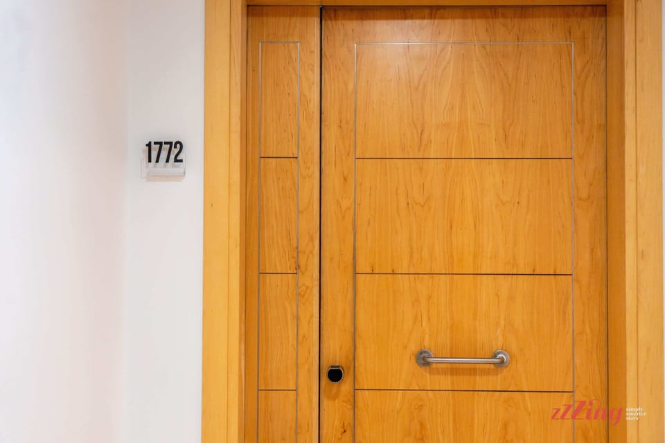 The apartment entrance