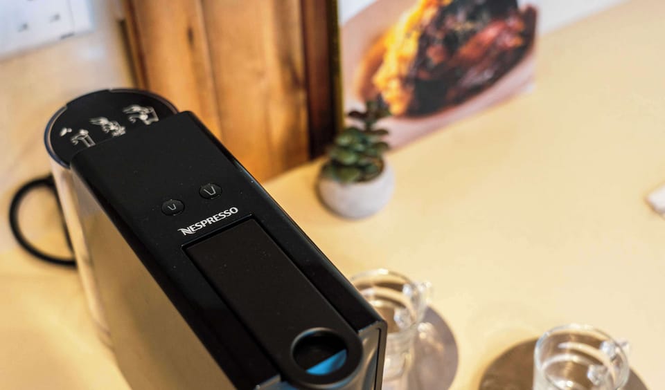 Complimentary Nespresso