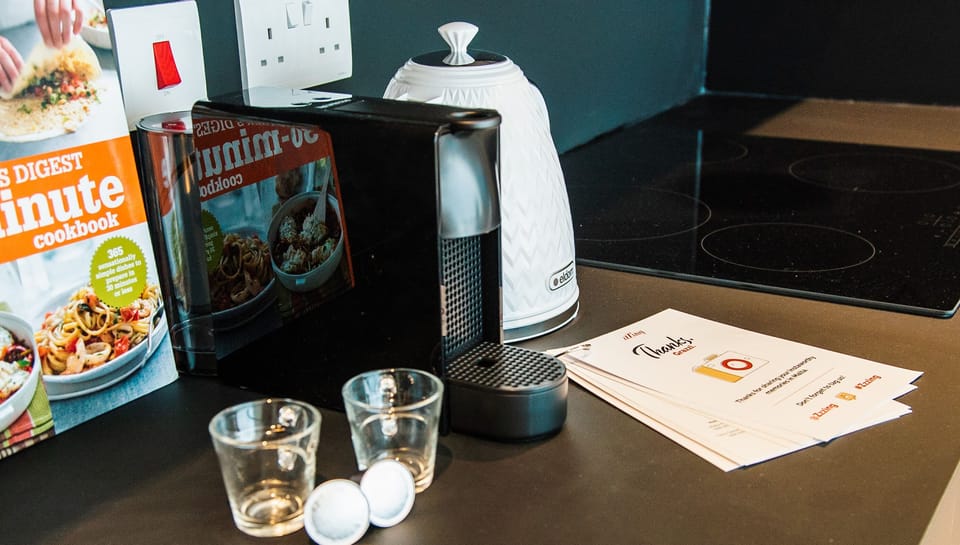 Complimentary Nespresso