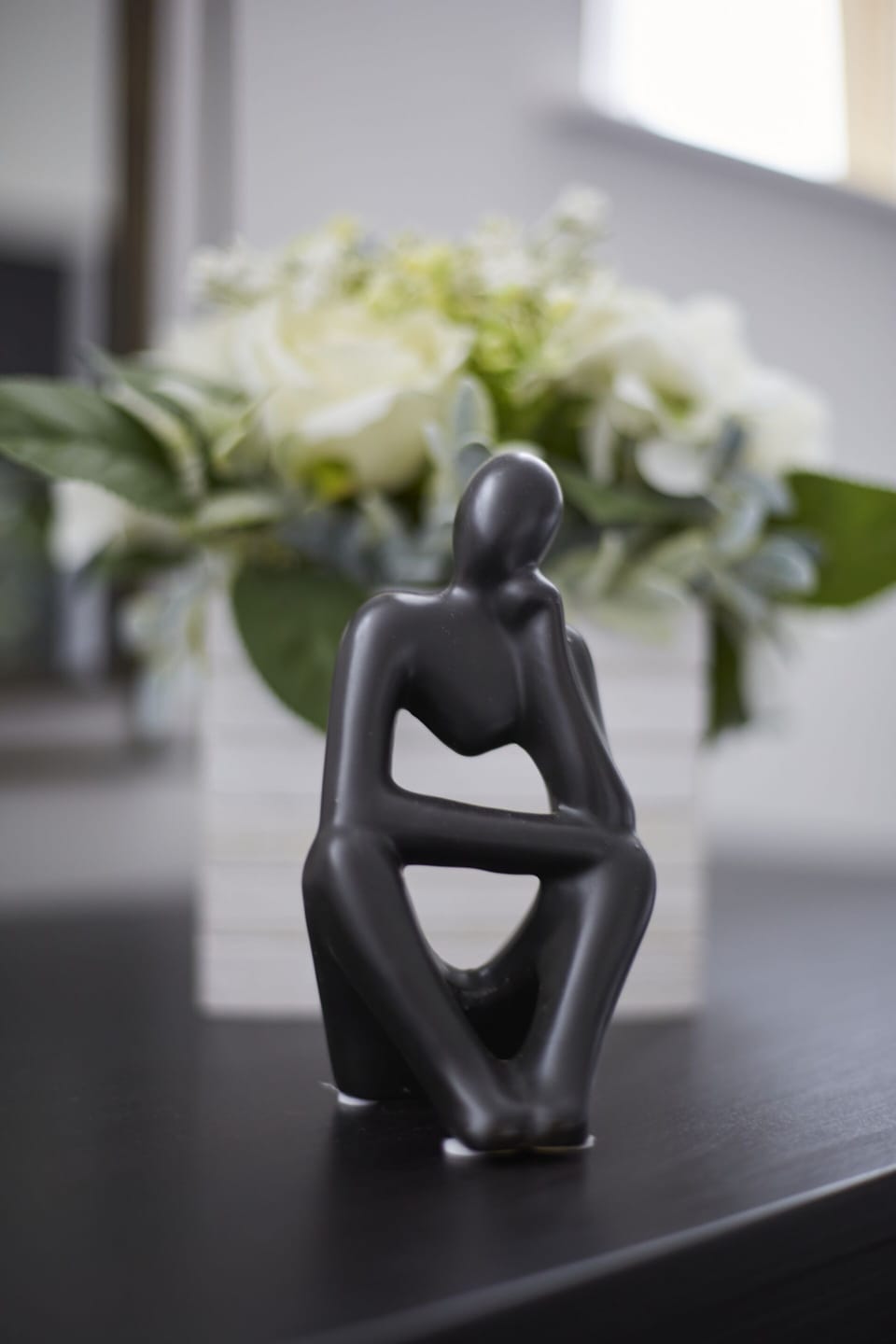 Clean, modern interior with a warm and welcoming feel.