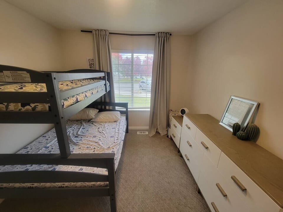 Twin over full bunk bed