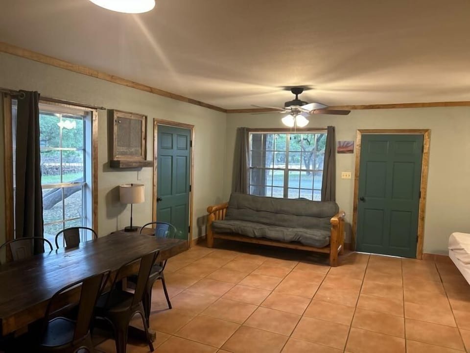 Seating area in main room