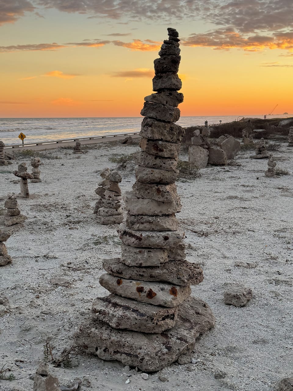 Padre island local zen art